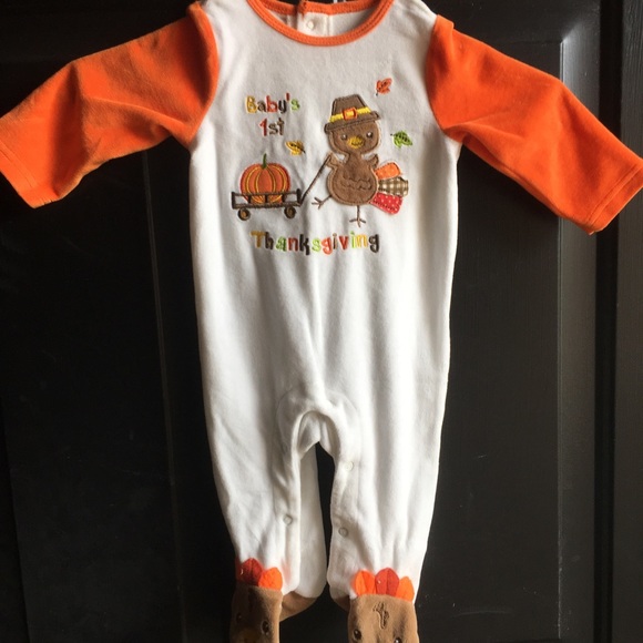 baby first thanksgiving outfit